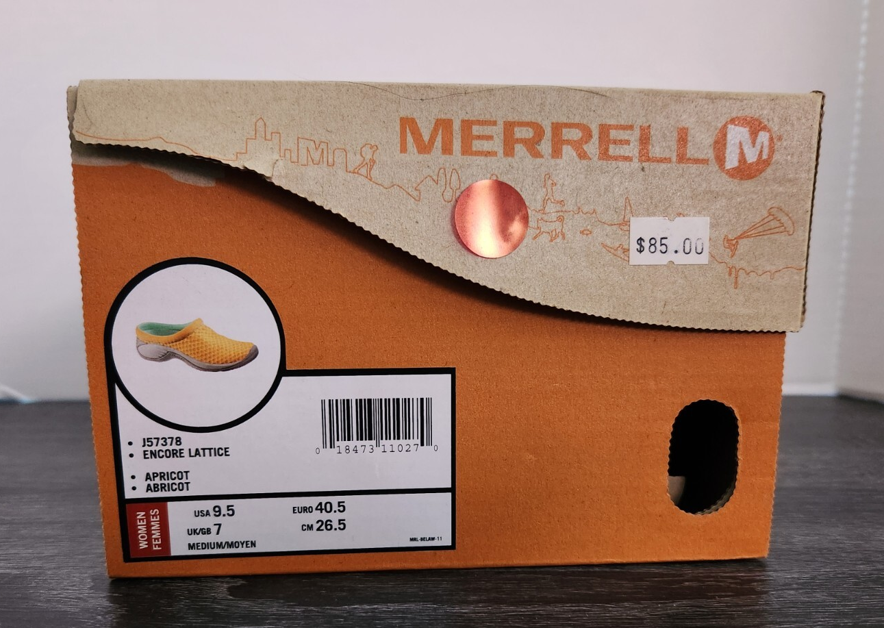 Merrell donna Encore reticolo albicocca taglia 9 5 J57378