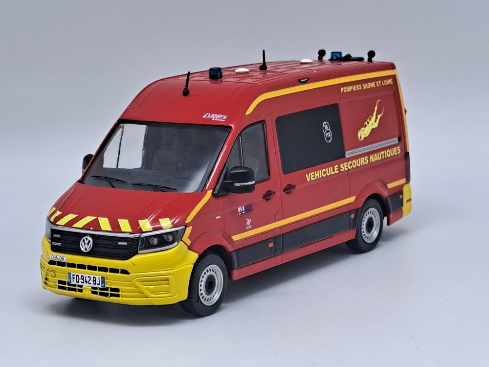 Miniature Volkswagen Crafter L2H2 SDIS 71 Odeon