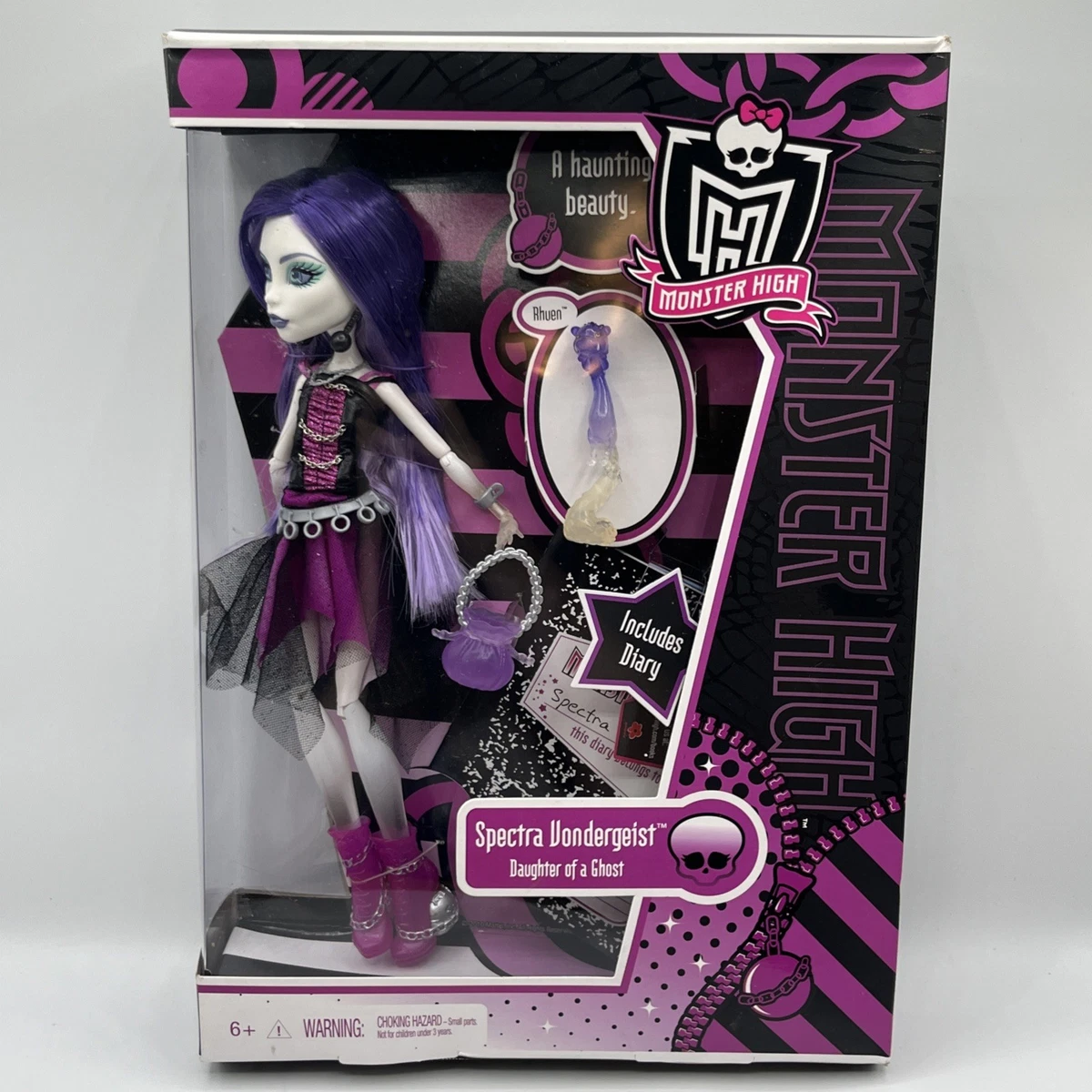 Mattel Spectra Vondergeist Monster High Dolls & Doll Playsets for