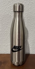 Nike Swoosh Logo H2go 17 oz Stainless Steel Water Bottle New DISPLAY Model