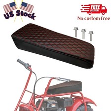 19" Upgraded Coleman CT200U Seat,Red Stitching Pattern for CT200U-A Mini Bike...
