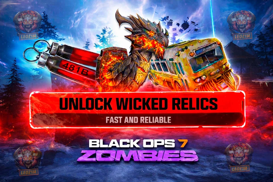 CALL OF DUTY All 3 WICKED RELICS in CURSED MODE Ashes of the Damned COD Black Ops 7 BO7 CARRY