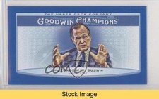 2019 Goodwin Champions Horizontal Mini Royal Blue George HW Bush #94 READ o1h