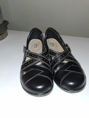 Mocassino donna Clarks Ashland Spin Q slip on Mary Jane EU 41 US 9 5W