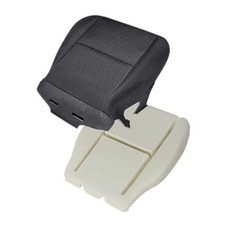 Driver Side Bottom Cloth Replacement Seat Cover Black  Foam Cushion