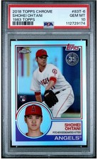 2018 Topps Chrome - 1983 Topps Refractor Shohei Ohtani #83T-6 (RC)