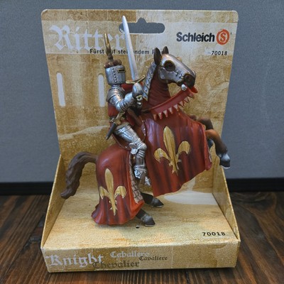 Schleich Knight #70018 Ritter Chevalier Caballero Mounted Horse & Knight Sword