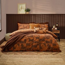 Image of furn. Herve Galloping Horses Reversible Duvet Cover Set