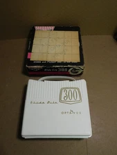 OPTA VUE SLIDE FILE 300 WITH 200 1950's 35mm RED BORDER PHOTO SLIDES
