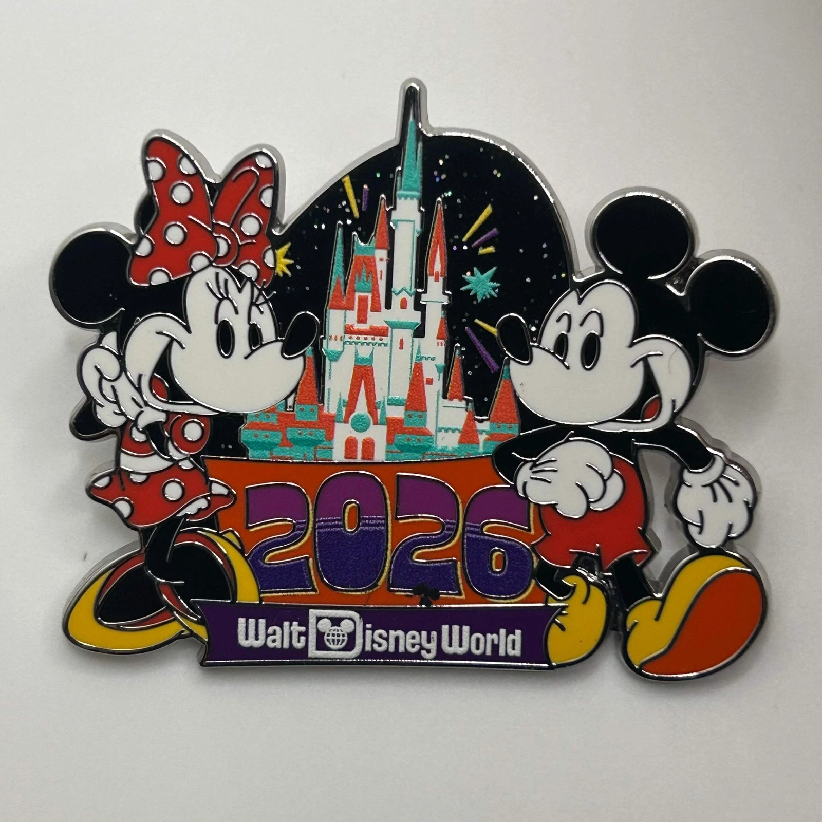 New Listing2026 - Mickey and Minnie - Dated - Disney Pin