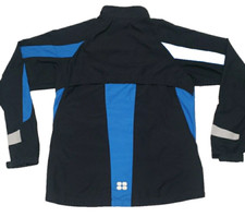 Nike Windrunner Hooded Zip Windbreaker Jacket Women's Medium Blue Vented