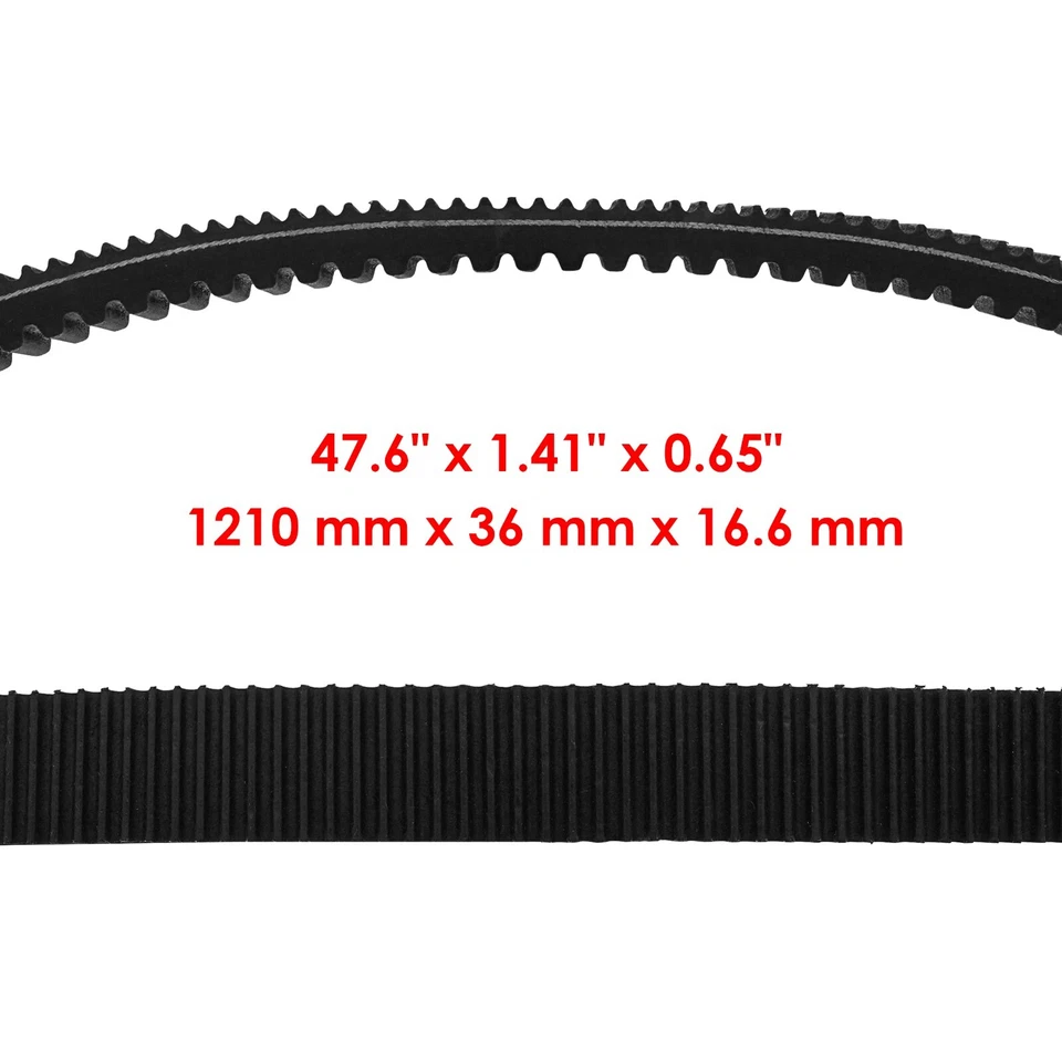 Drive Belt For Arctic Cat M8000 2014-2017 / XF8000 2014-2017 / ZR8000 2014-2017 - Image 2 of 4