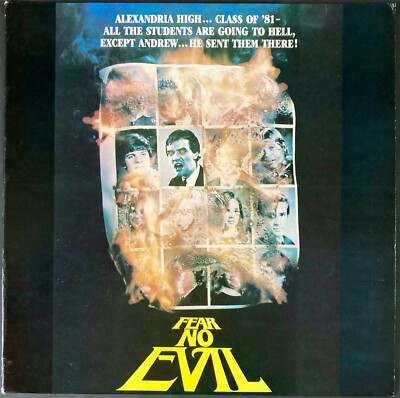 Fear No Evil ORIGINAL US Vinyl LP Frank LaLoggia David Spear 1980