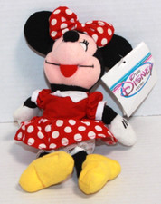 Disney Store Mini Bean Bag Minnie Mouse With Tags