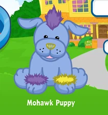 Webkinz Mohawk Puppy Virtual PET Adoption Code Only Messaged Webkinz Puppy Code!