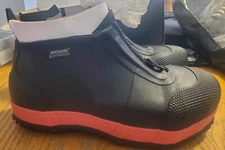 Bogs Overshoe Zip Composite Safety Toe Work Shoe mens 5/ women’s 7/ EU 38 