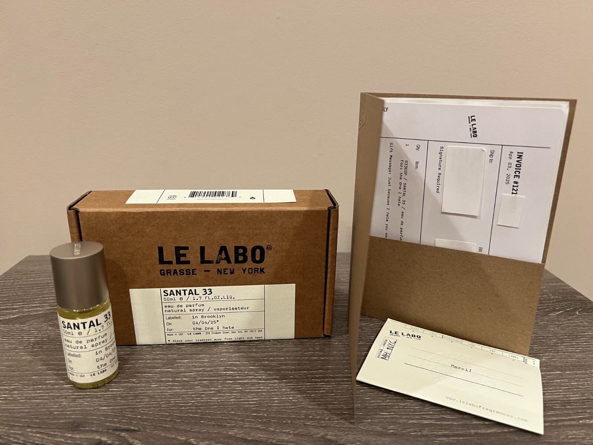 LE LABO SANTAL 33 100ml 箱入り SANTAL 33 EAU DE PARFUM GIFT SET – ル ラボ 公式オンライン