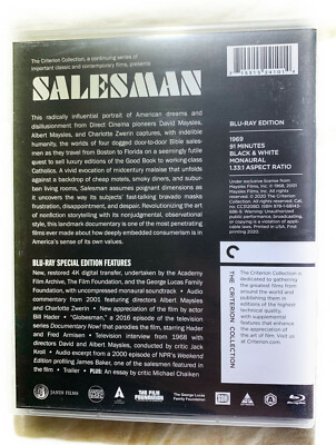 その他 Salesman (Criterion Collection) [Blu-ray] Import Salesman 1969 (Criterion Collection) Blu-ray David Maysles