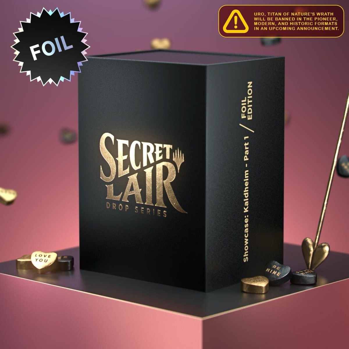SECRET LAIR SEALED BOX Showcase: Kaldheim - Part 1 FOIL