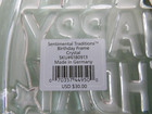 GORHAM 1831 SENTIMENTAL TRADITIONS "HAPPY BIRTHDAY" CRYSTAL PIC FRAME - GERMANY — photo 8