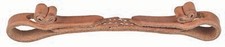 Berlin Custom Leather 1/2 inch Harnesss Leather 2 Button Curb Strap H405
