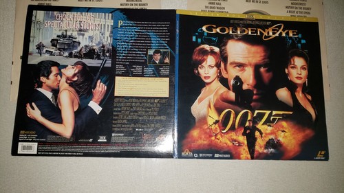 Goldeneye: Letterboxed Edition (1995) James Bond 007 THX LaserDisc 2 Discs Mint - 第 2/3 張圖片