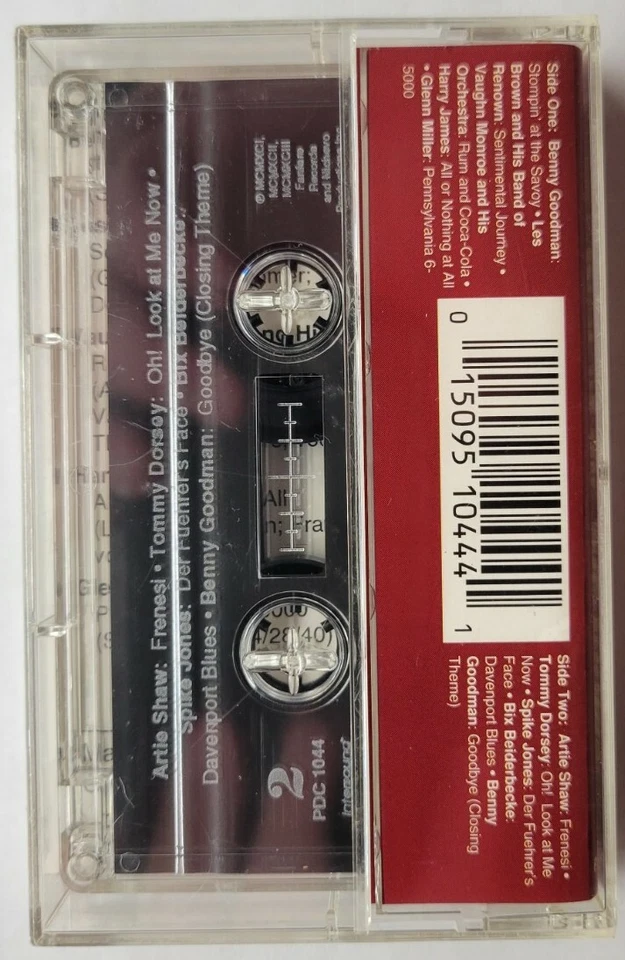 Best of the Big Bands (Cassette, 1993) - Image 2 of 2