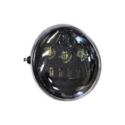 vrodヘッドライト HARLEY-DAVIDSON BLACK LED HEADLIGHT V-ROD SAE E-APPROVED ECE