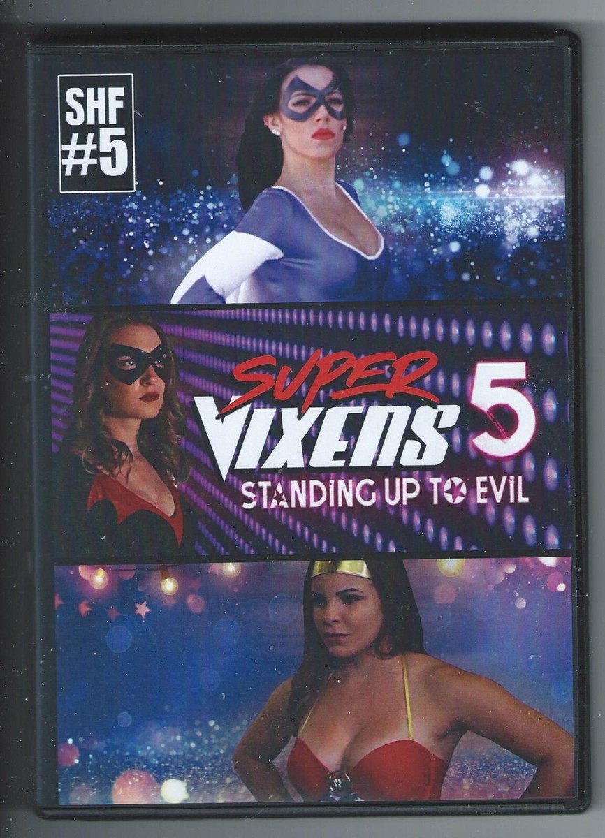 Super Vixens 5 Standing Up To Evil (DVD, 2023) superhero b