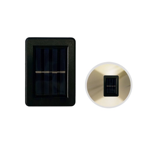 LED Solar Deck Light Outdoor Path Garden Patio Pathway Stairs Step Fence Lifhts - Bild 13 von 18