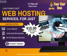 USA WordPress Hosting, $15/year - Web Hosting - Lightning-Fast