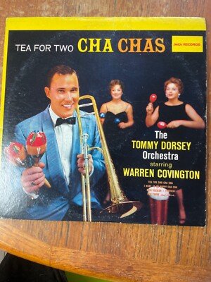 Tommy Dorsey Orchestra: Tea For Two Cha Chas LP MCA-178 Reissue 1977, VG