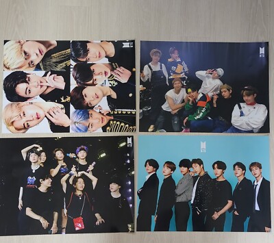 BTS BANGTAN BOYS 12P Poster Pack Bromide & Photo Sticker K-POP A3