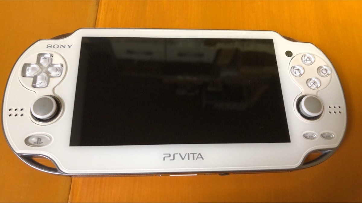 SONY PlayStationVITA 本体  PCH-1000 ZA02 PlayStation PS Vita Wi-Fi Crystal White PCH-1000 ZA02 SONY