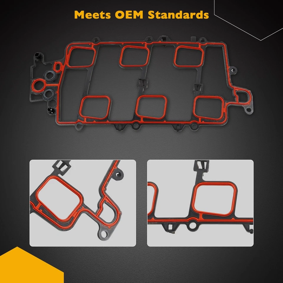 Juego de juntas de colector de admisión 3,8 para Chevy Pontiac Oldsmobile Buick Lesabre Allure Foto 4 de 4