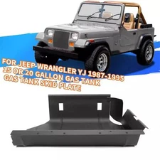 For 87-1995 Jeep Wrangler YJ with 15 or 20 Gallon Fuel Gas Tank Skid Plate Guard