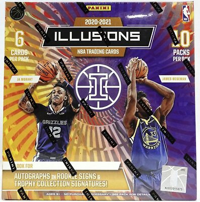 2020-2021 Panini NBA Illusions Basketball Cards - Base, Inserts, Parallels