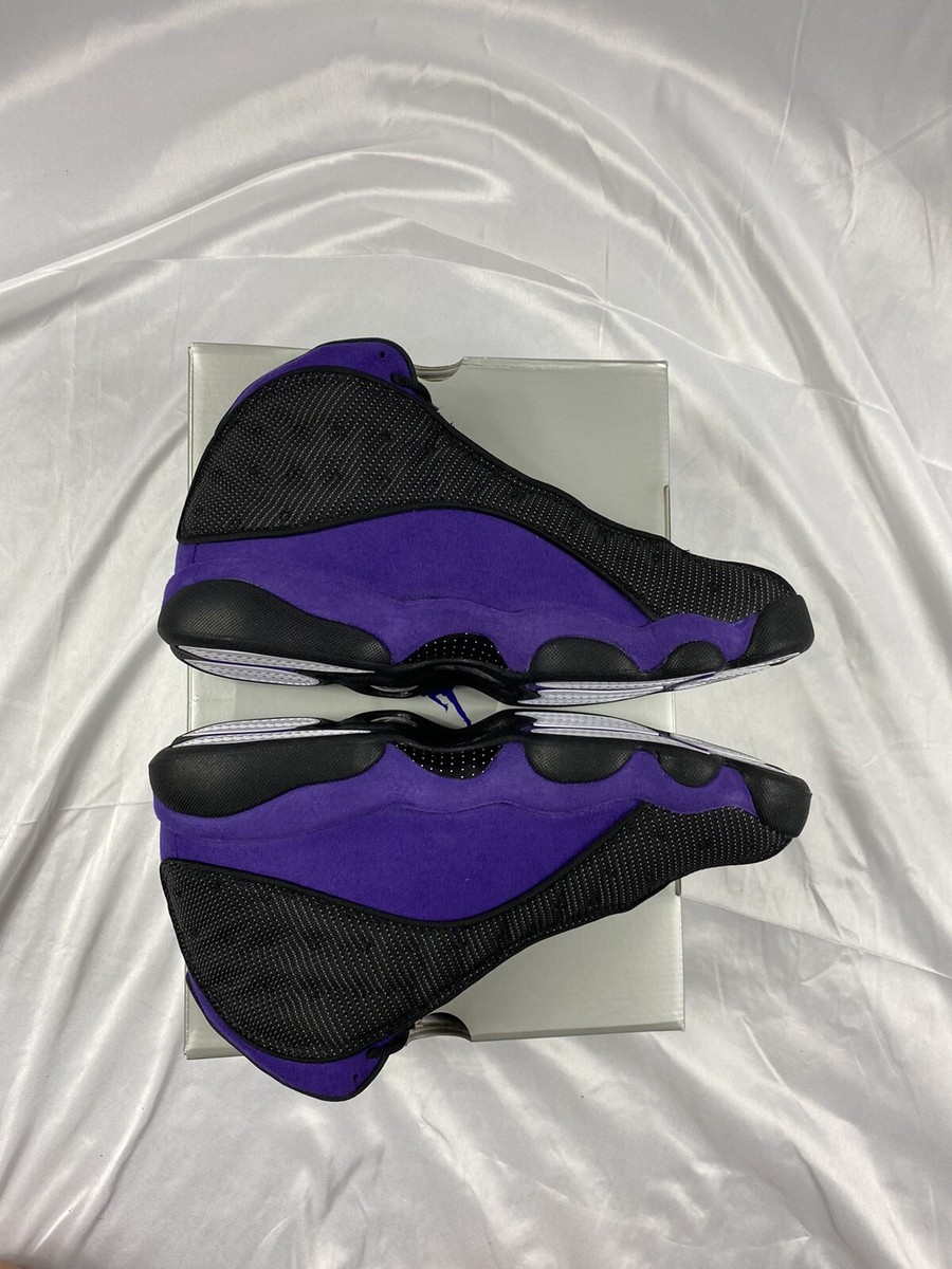 Nike Air Jordan 13 Retro Black Court Purple DJ5982-015 Men's 10