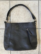 Borsa a mano Borse in pelle di design italiana nera