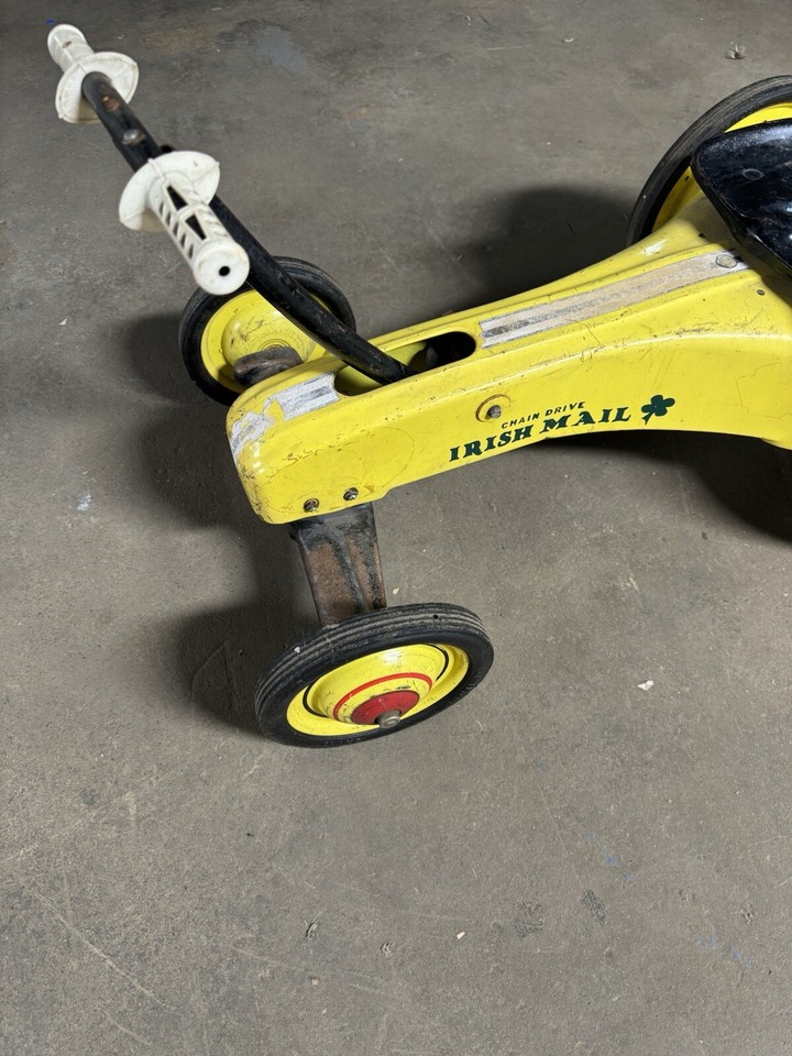 Rare Antique Parsons Pedal Car, Irish Mail Cart eBay