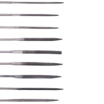 Set File Aghi Di Precisione 10 X 14 Cm Gioiellieri Artigianato - Foto 7