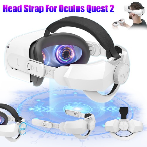 Adjustable Head Strap for Oculus Quest 2 VR Headset Elite Headband Accessories eBay
