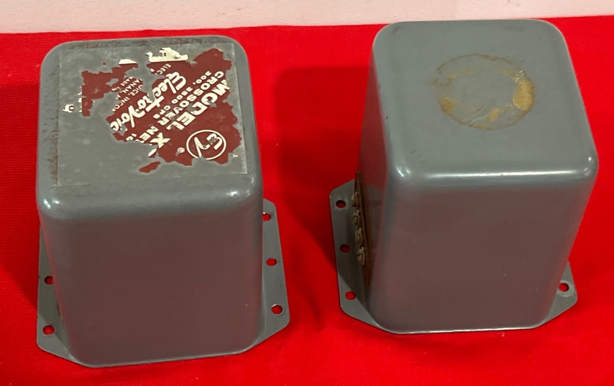Pair of Vintage Electro Voice EV X336 CROSSOVER 16 Ohms | eBay Pair of Vintage Electro Voice EV X336 CROSSOVER 16 Ohms | eBay