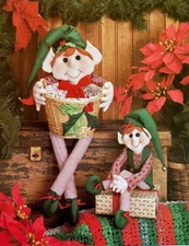 2 Elves Sewing Pattern - "Elfin Magic" - Collectible - Vintage - Popular