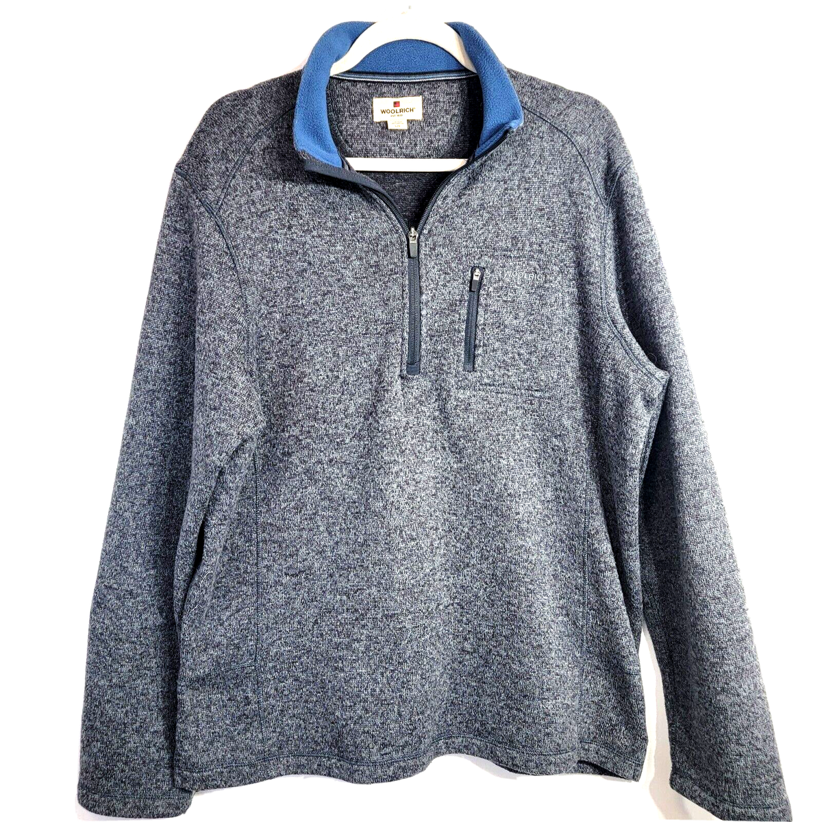 Woolrich Men's Dark Gray Sweater Pullover Size Large EUC