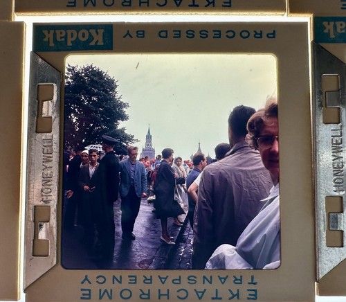 Red Square Moscow Russia - Street photos 1965 vintage Kodak Color Slides - Picture 4 of 5