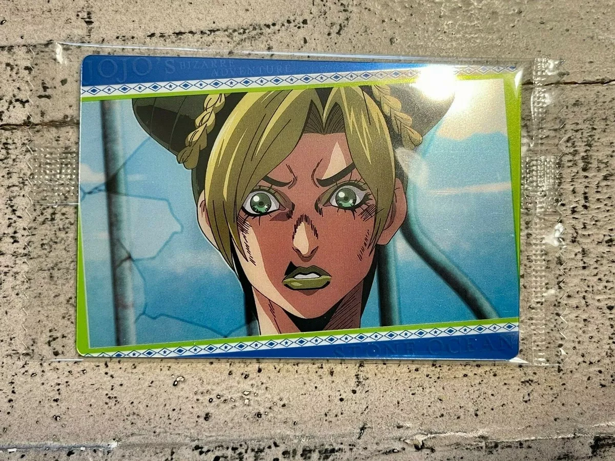 JoJo's Bizarre Adventure Stone Ocean Wafer Card Jolyne Cujoh Opening 2  Scene OP