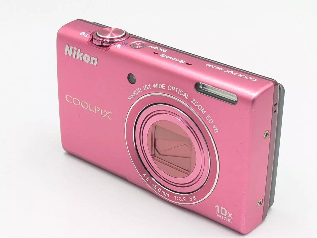 Nikon COOLPIX S6200 ピンク Nikon Coolpix S6200 16 MP Digital Camera 10x Optical w