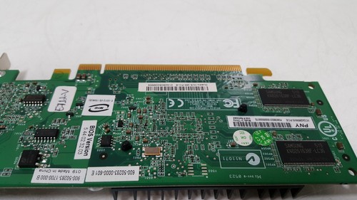 PNY NVIDIA Quadro NVS285 PCI-E Dual Monitor Video Card - Picture 3 of 5