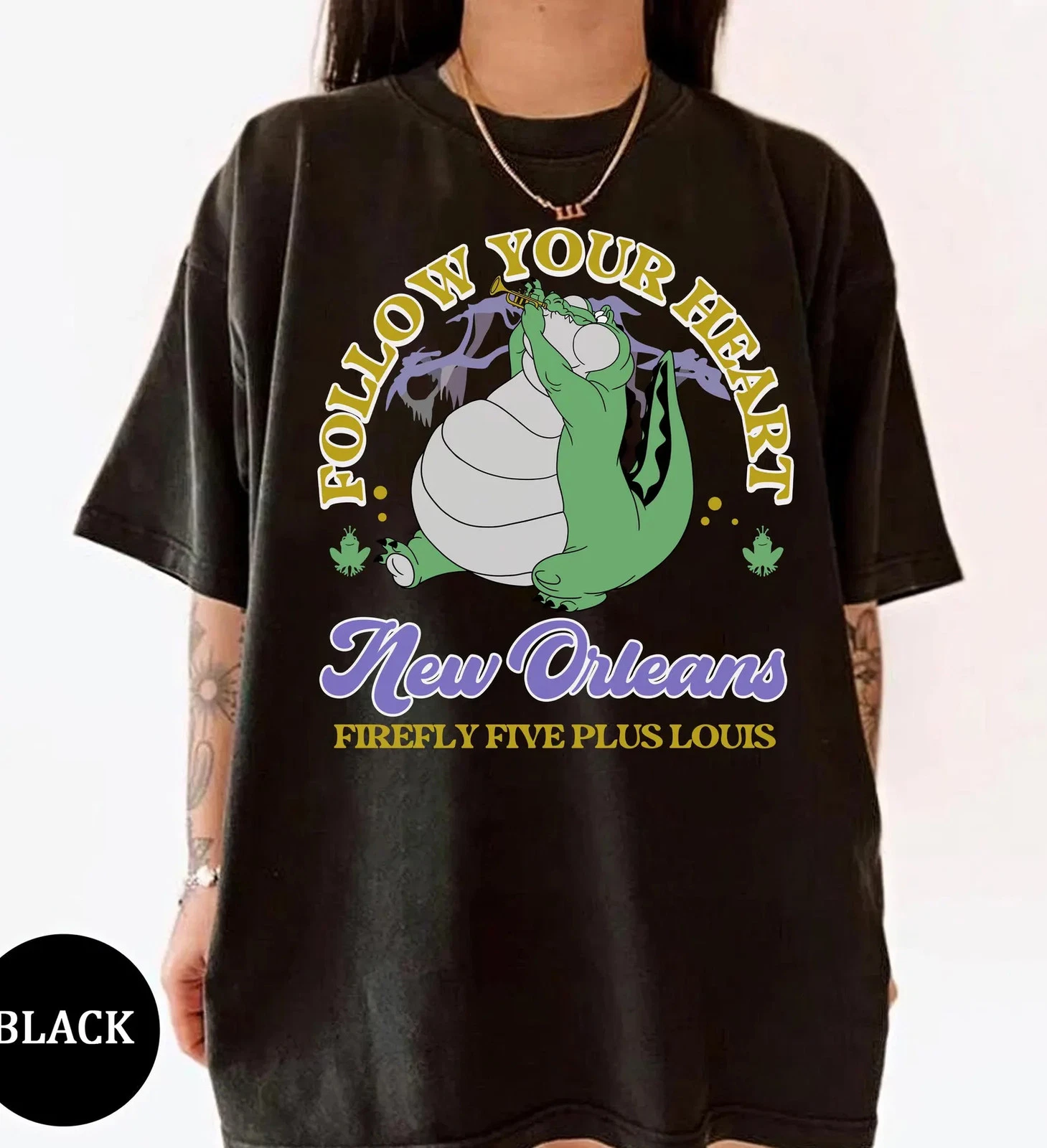 Disney The Princess And The Frog Firefly Five T-Shirt